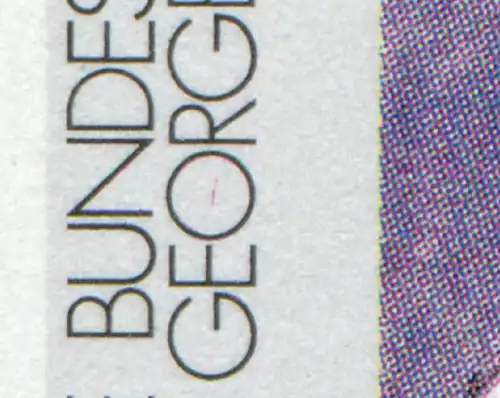 1689I/II George: bloc quatre d'angle en haut à droite avec Michel-PLF I et II, **