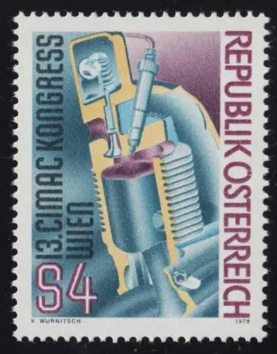 1609 CIMAC Kässer, Vienne, moteur diesel (coupe), 4 S, frais de port **