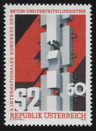 1586 International Congress Industrie du béton et des pièces préfabriquées, pré-fet 2.50 S **