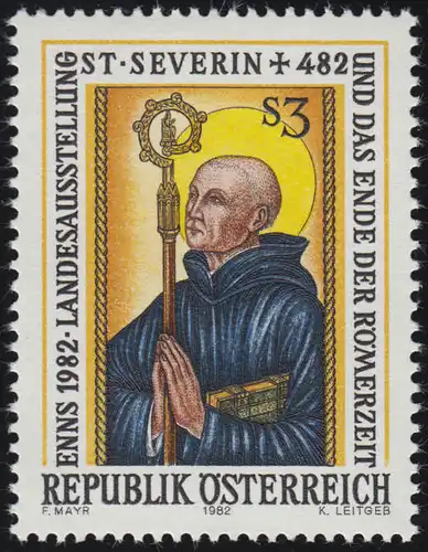 1699 Landesausstellung Severin und das Ende der Römerzeit, Hl. Severin, 3 S **