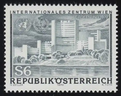 1617 Centre international de Vienne, Donaupark Vienne 6 S, frais de port **