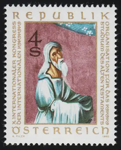 1651 Organisation du Congrès Étudier l'Ancien Testament, Abraham, 4 p., frais de port **