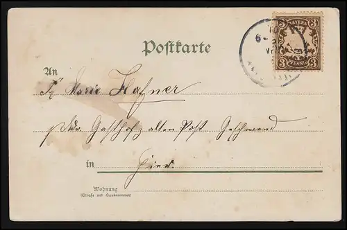 AK E.B. & C.I.B. 9240 Dame Matrosenkleid "Morgen morgen nur nicht heute" um 1900