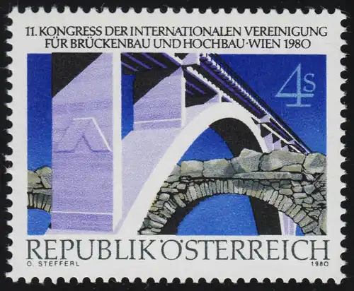 1653 Kongress d. Vereinigung Brücken- und Hochbau, alte/neue Brücke, 4 S, **