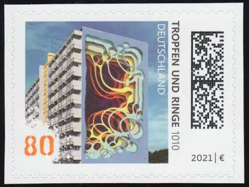 3635 Street Art: 1010 - gouttes et anneaux autocollants en FB 110, **