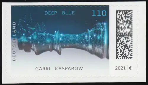 3641 Échecs - Deep Blue bat Kasparov autocollant de FB 111, **