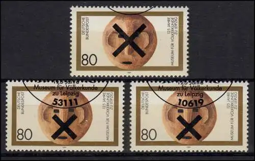 1752 Histoire nationale Dévalorisation de la croix Andreas en 3 types: Tages-O, ESSt Berlin + Bonn