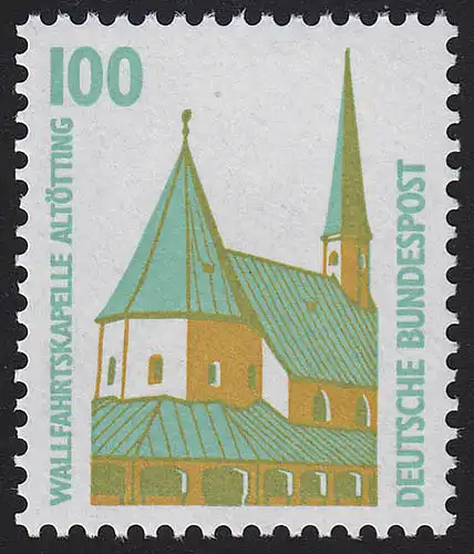 1406A v caoutchouc blanc SWK 100 Pf chapelle de pèlerinage Altötting, **