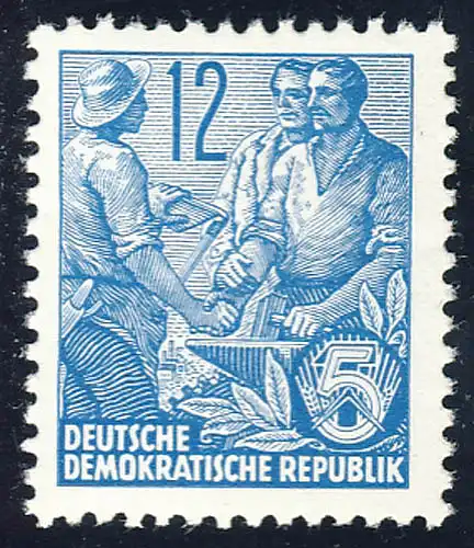 410 Plan quinquennal Imprimerie 12 Pf **