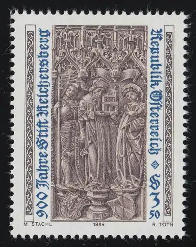 1767 900 Jahre Stift Reichersberg, Stifterstein, 3.50 S, postfrisch **