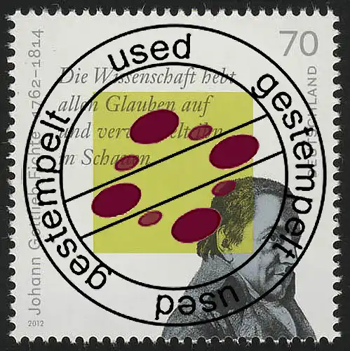 2934 Johann Gottlieb Fichte O