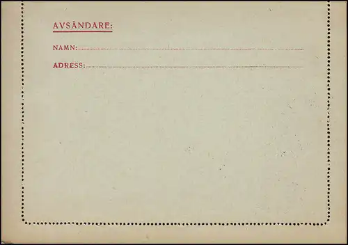 Kartenbrief K 27IW KORTBREV 15 Öre, HÖÖR 24.4.1931 nach Göteborg