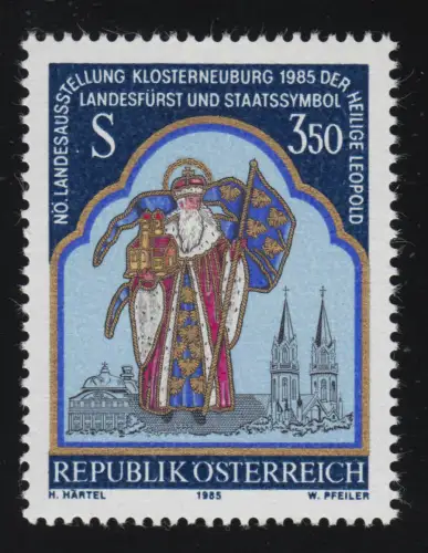 1808 Exposition nationale "Saint-Leopold Landesfürst," 3.50 S ** post-fraîchissement