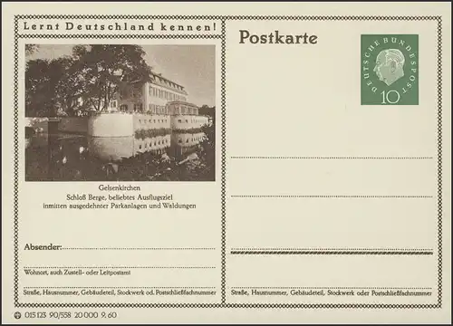 P042-90/558 Gelsenkirchen, Schloß Berge **