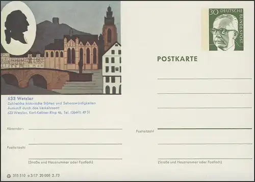 P109-a03/017 633 Wetzlar/Lahn **
