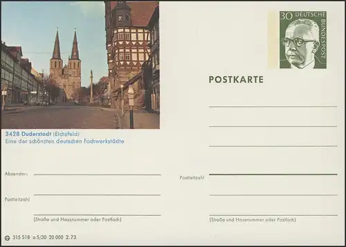 P109-a05/030 3428 Duderstadt/Eichsfeld **