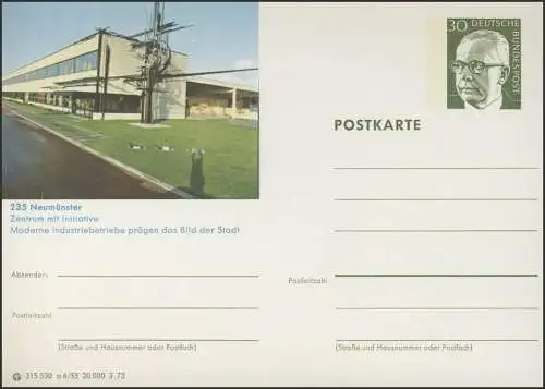 P109-a06/053 235 Neumünster, Moderne Industriebetriebe **