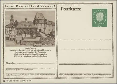 P042-74/441 Idstein/Taunus, Hexenturm **
