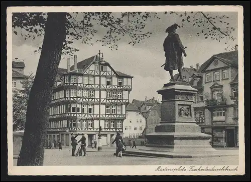 Foto Deutschland KASSEL Martinsplatz Freiheiter Durchbruch, MERXHAUSEN um 1940