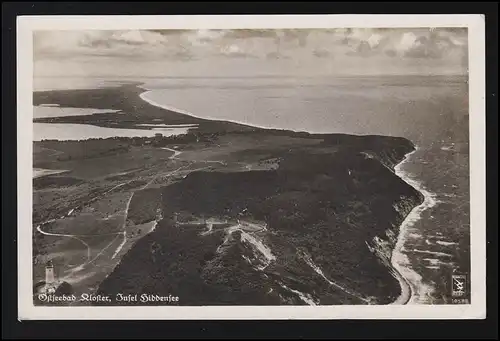 Allemagne Airbildung HIDDENSEE Baltebad Monastère BUG (RÜGEN) 26.5.1942