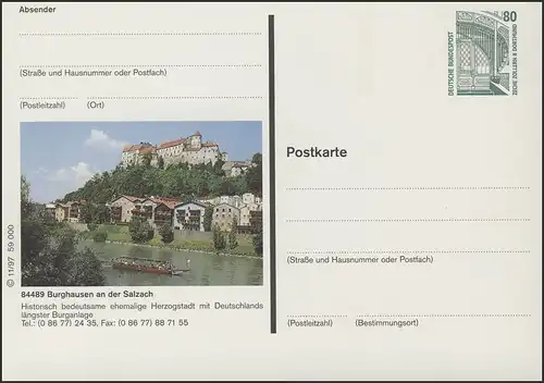 P156IIb-1997/11 84489 Burghausen, Salzach, Château **