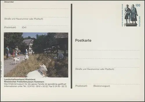 P158I-1998/05 Landschaftsverband Rheinland Freilichtmuseum Kommern 1998 **