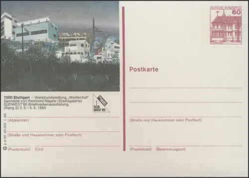 P138-p4/055 7000 Stuttgart, Weißenhof **