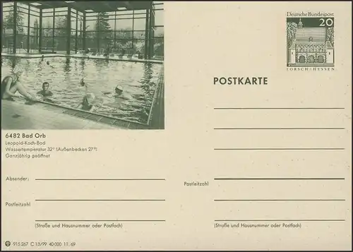 P099-C13/099 6482 Bad Orb, Leopold-Koch-Bad **