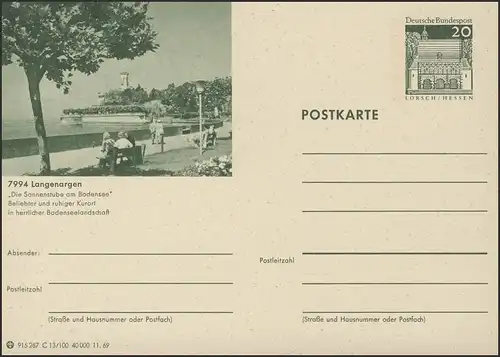 P099-C13/100 Langenargen/Bodensee - Die Sonnestube am Bodensee **