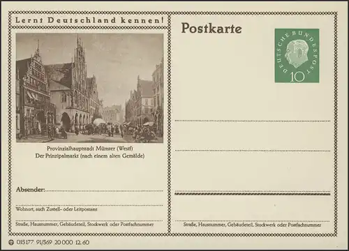 P053-91/569 Münster/Westfalen, Prinzipalmarkt **