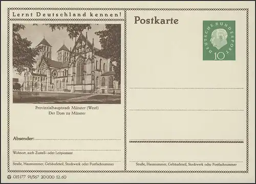 P053-91/56 Münster/Westfalen, Der Dom **
