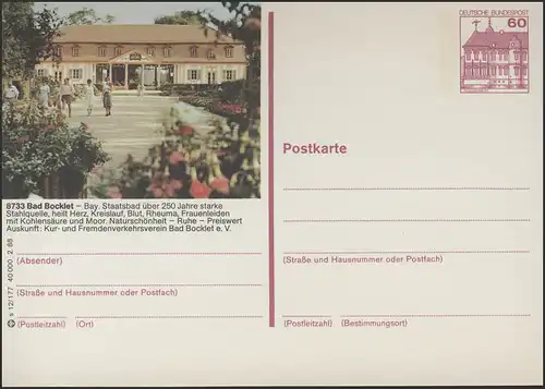 P138-s12/177 8733 Bad Bocklet, Kurmittelhaus **