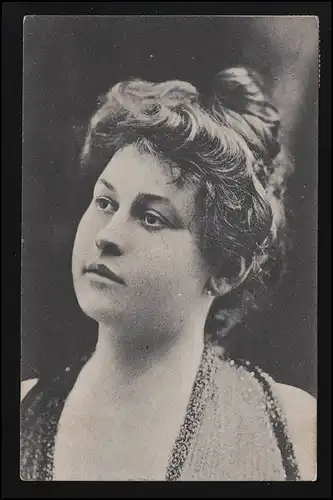 Frauen AK Foto junge Frau mit hoch gesteckten Haaren HEIMERTINGEN 4.11.1908