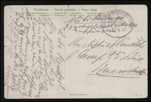 Femmes AK Jeune femme Tracht Raisins / vignes Post EISENACH / FFM 22.4.07