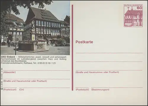 P138-s6/089 3352 Einbeck, Marktplatz, Ratsapotheke **