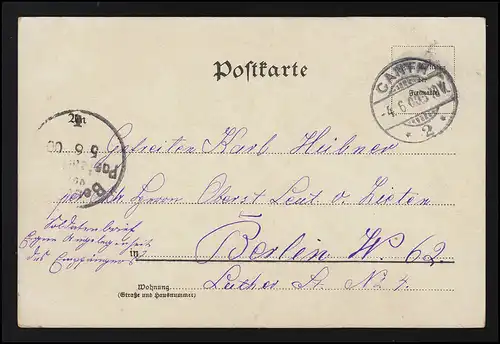 Künstler AK Wirtshaus, Tanz, Schlesien Breslau Polen CANTH / BERLIN  4.6.1900