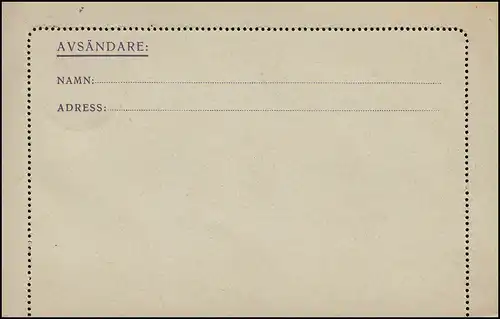 Cartes de la carte K 23 KORTBREV 15 Öre, TRÄLLEBORG 1923 vers Göteborg, carte avec bord