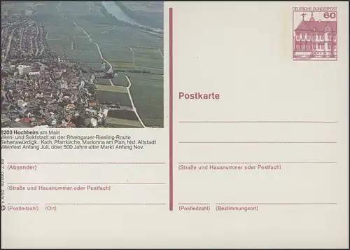 P138-s4/052 6203 Hochheim, Vue aérienne **