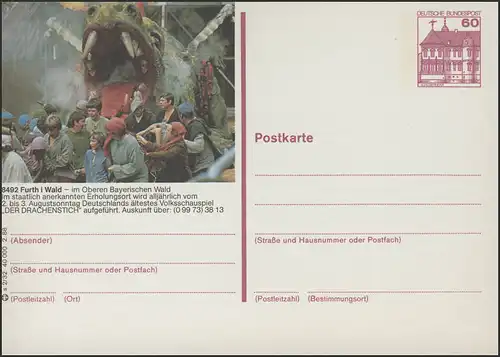 P138-s2/032 8492 Furth, Le Dragon **