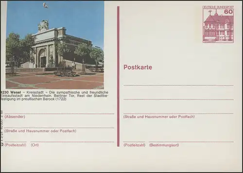 P138-s2/024 4230 Wesel, Berliner Tor **