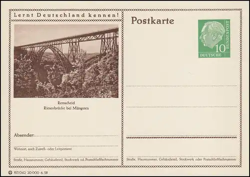 P024-370 Remscheid, Riesenbrücke Müngsten **