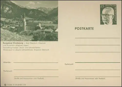 P107-D01/008 Zone thermale Hindelang - Bad Oberdorf/Oberjoch **