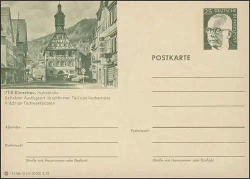 P107-D01/005 7118 Künzelsau/Höhölhohe **