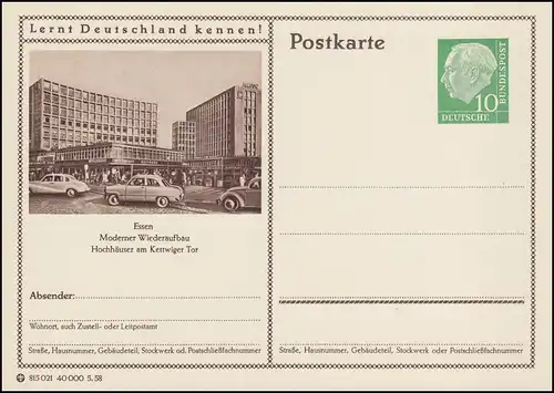 P024-357 Essen, Hochhäuser am Kettwiger Tor **