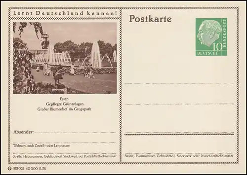 P024-356 Essen, Blumenhof im Grugapark **