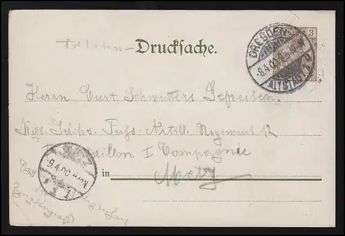 AK Engel läuten Glocken 1. Osterfest neues Jahrhundert DRESDEN/ METZ 8./9.4.1900