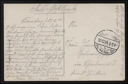 AK Liebe junger Mann Langage de la Marguerite Sprache Blumen Feldpost 30.12.14