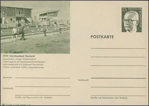P107-D06/039 2941 Hooksiel, Nordseebad **