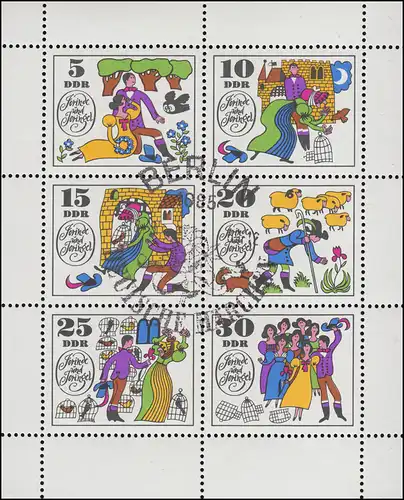 1450-1455 Petit arc de conte de fées Jorinde et Jolingel, ESSt Berlin