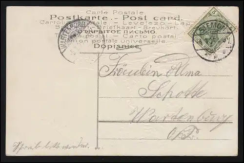 AK couple d'amour main dans la main dimanche promenade lac SIEMON/ WARTENBURG 4.9.05